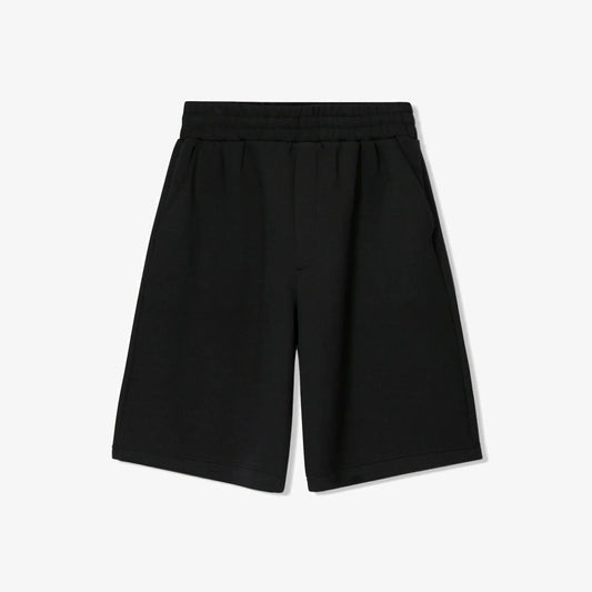 Black street shorts