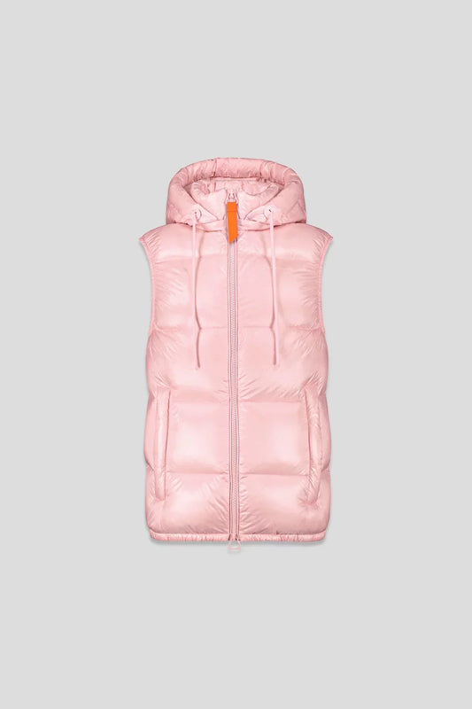 Doudoune sans manches en nylon brillant Cesar - Lotus